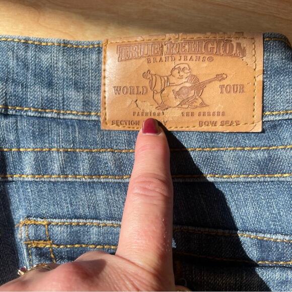 Vintage |True Religion| Low-Rise Billy Big T Woman’s Jeans - Picture 12 of 13